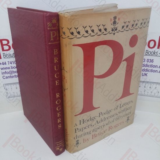 Picture of Pi: A Hodge-Podge of the Letters Papers, Addresses, Written During a Period of 60 years