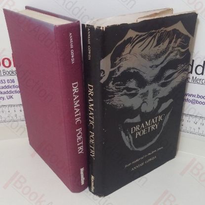 Picture of Dramatic Poetry: From Mediaeval to Modern Times