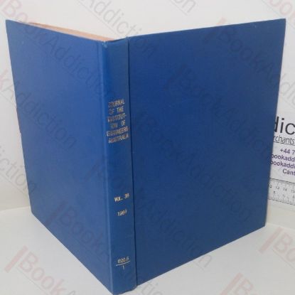 Picture of The Journal of the Institution of Engineers Australia incorporating the Transactions (Volume I, 1929: Transactions Volume X)