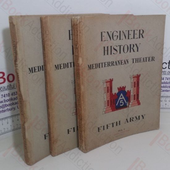 Picture of Engineer History, Mediterranean Theater, Fifth Army, Volumes I, II and III.