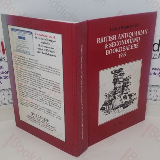 Picture of Cole's Register of British Antiquarian and Secondhand Bookdealers, 1999