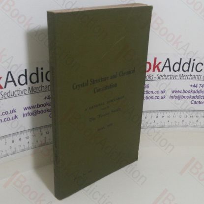 Picture of Crystal Structure and Chemical Constitution: A General Discussion