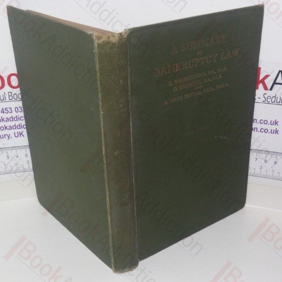 Picture of A Summary of Bankruptcy Law