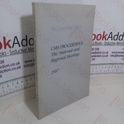 Picture of CMS [College Music Society] Proceedings: The National and Regional Meetings, 1987