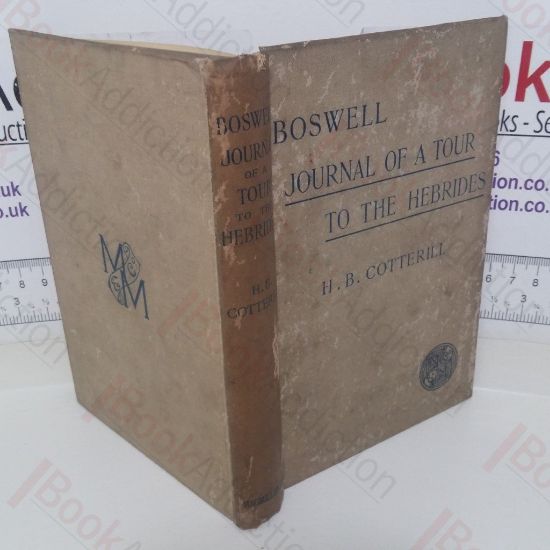 Picture of Boswell's Journal of a Tour to the Hebrides with Notes and Biographical Sketch