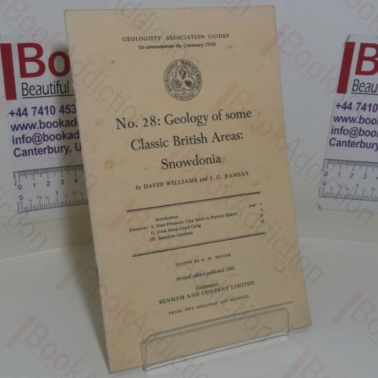 Picture of Geology of Some Classic British Areas: Snowdonia (Geologist's Association Guides, No. 28)