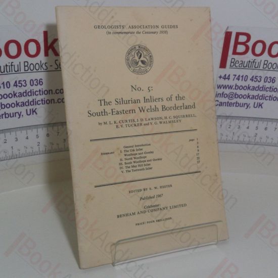 Picture of The Silurian Inliers of the South-Eastern Welsh Borderland (Geologist's Association Guides, No. 5)