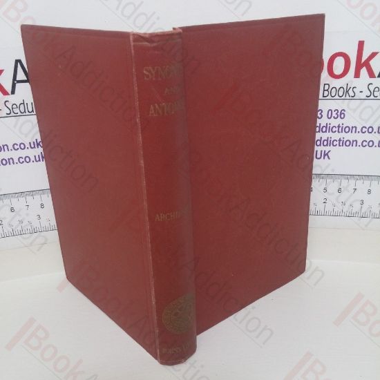 Picture of Synonyms and Antonyms, Or Kindred Words and Their Opposites