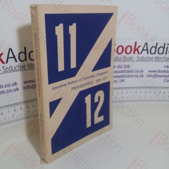 Picture of American Society of University Composers: Proceedings, 1976-1977, (Volumes 11 and 12)