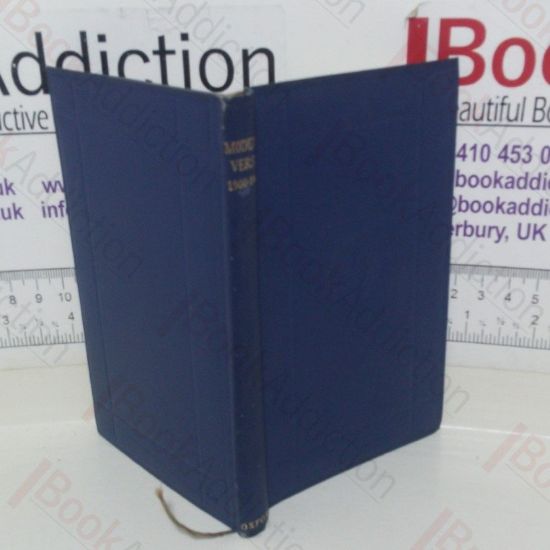 Picture of Modern Verse, 1900-1940 (The World's Classics series)