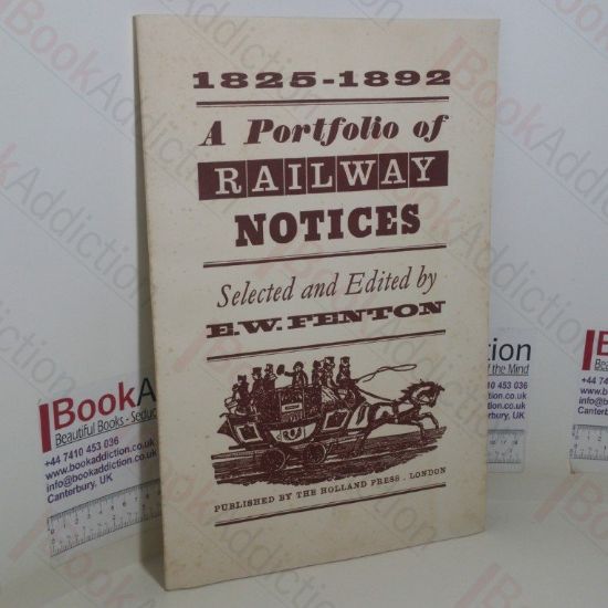 Picture of A Portfolio of Railway Notices, 1825-1892