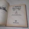 Picture of A Ripon Record, 1887-1986