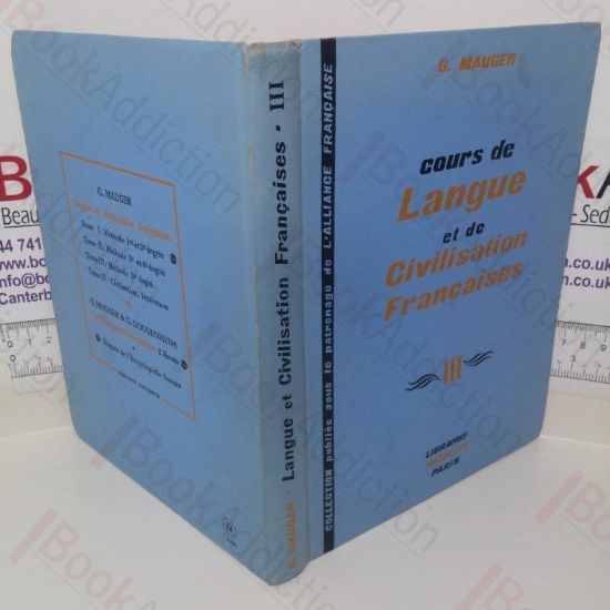 Picture of Cours de Langue et de Civilisation Francasise, Volume III