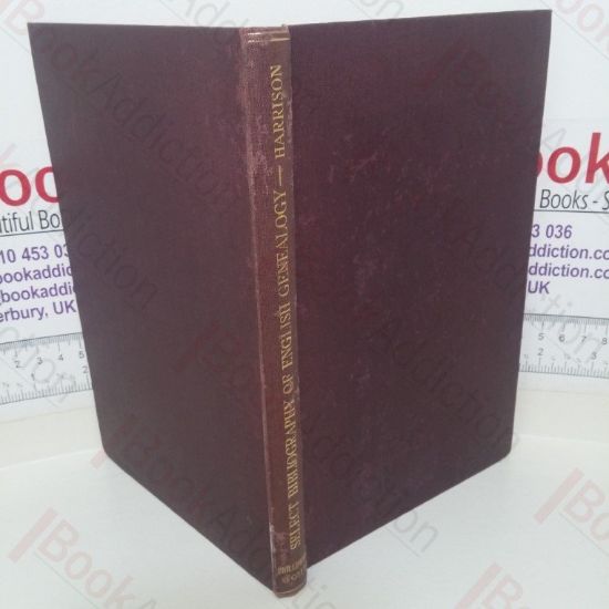 Picture of A Select Bibliography of English Genealogy with Brief Lists for Wales, Scotland and Ireland: A Manual For Students