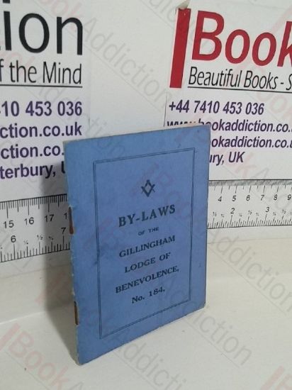 Picture of By-Laws of the Gillingham Lodge Of Benevolence, No. 184