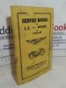 Picture of Velocette: Service Manual for L E (Mark III) Model and Vogue