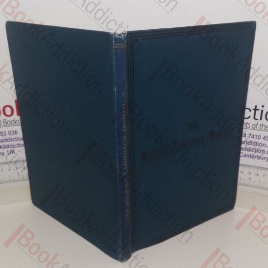 Picture of Modern Languages Monthy (Hughes's French and German Journal), Volume III, May 1890 to April 1891