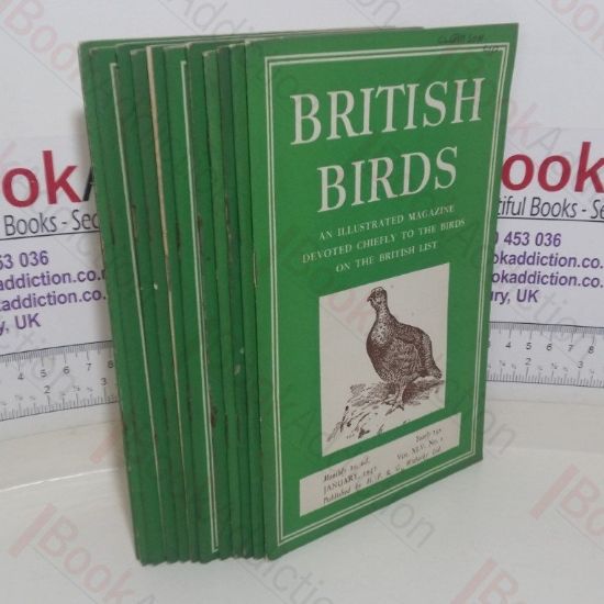 Picture of British Birds: An Illustrated Magazine Devoted Chiefly to the Birds on the British List, Vol XLV, Nos. 1-12, 1952