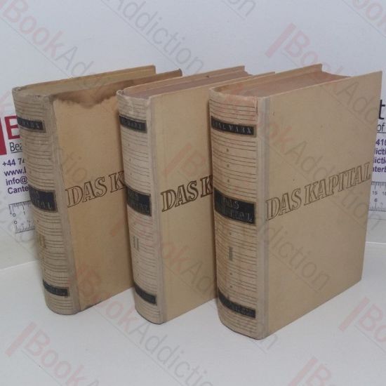 Picture of Das Kapital: Kirtik der Politischen Okonomie, Volumes 1, 2 and 3