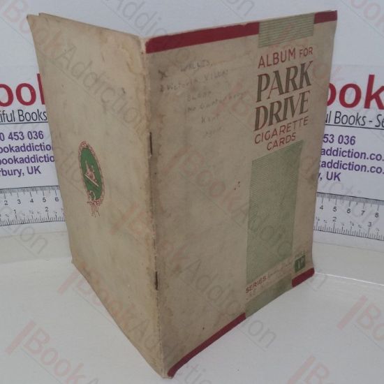 Picture of Album for Park Drive Cigarette Cards, with Gallaher Garden Flowers series