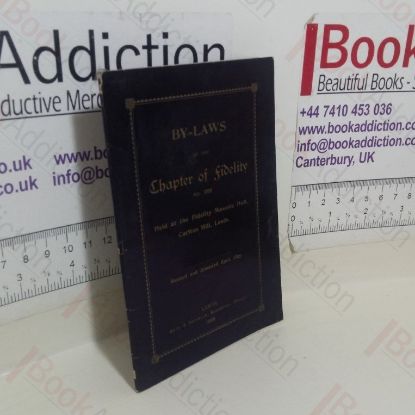 Picture of By-laws of the Chapter of Fidelity, No. 289