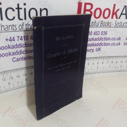 Picture of By-laws of the Chapter of Fidelity, No. 289