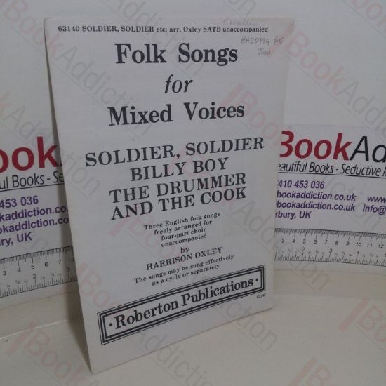 Picture of Folk Songs for Mixed Voices: Soldier, Soldier; Billy Boy; The Drummer and the Cook