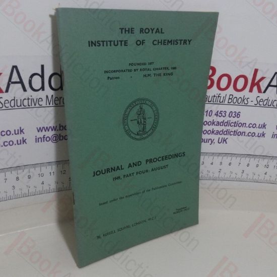 Picture of Journal and Proceedings, 1949, Part Four: August (The Royal Institute of Chemistry)