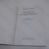 Picture of What is Literature?