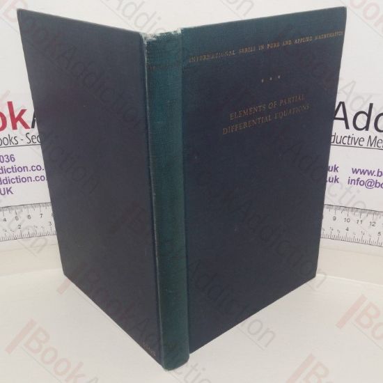 Picture of Elements of Partial Differential Equations (International Series in Pure and Applied Mathematics)