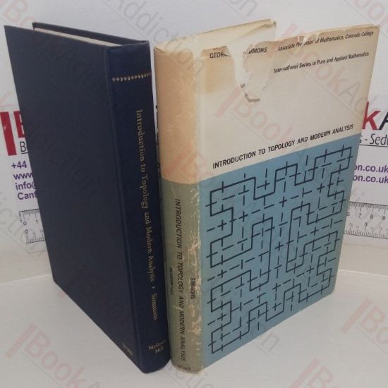 Picture of Introduction to Topology and Modern Analysis (International Series in Pure and Applied Mathematics)