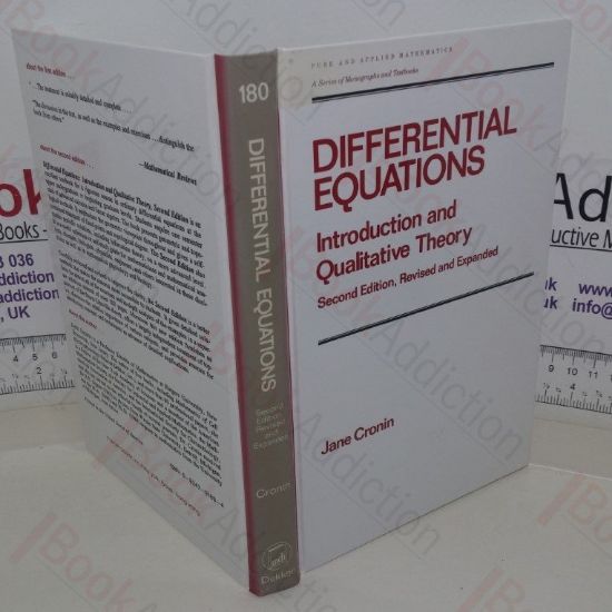 Picture of Differential Equations: Introduction and Qualitative Theory (Pure and Applied Mathematics series)