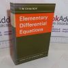 Picture of Elementary Differential Equations