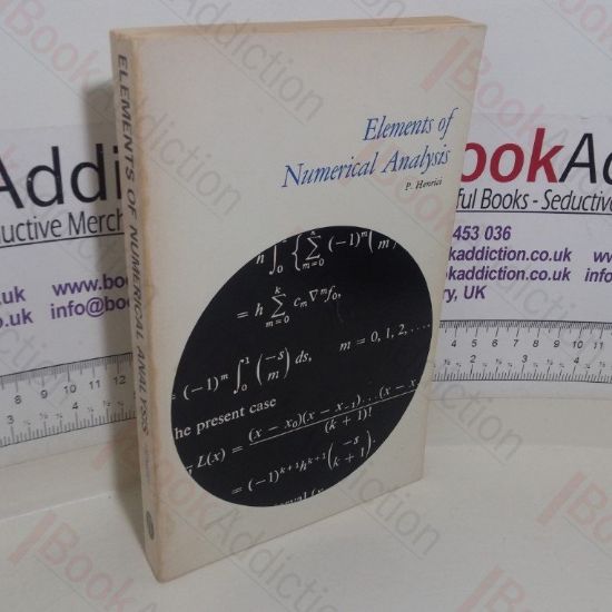 Picture of Elements of Numerical Analysis