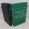 Picture of Dictionary of Printing, Papermaking and Bookbinding