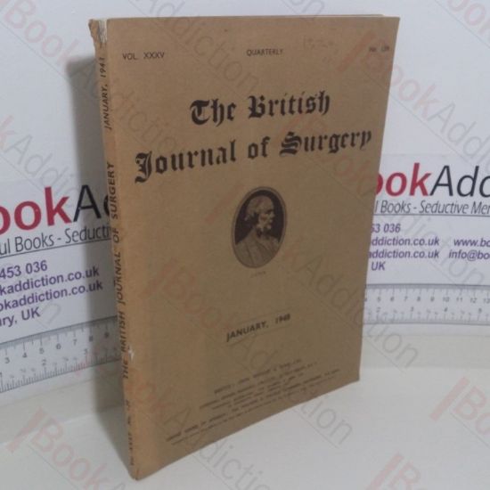 Picture of The British Journal of Surgery (Volume XXXV, No. 139, January 1948)