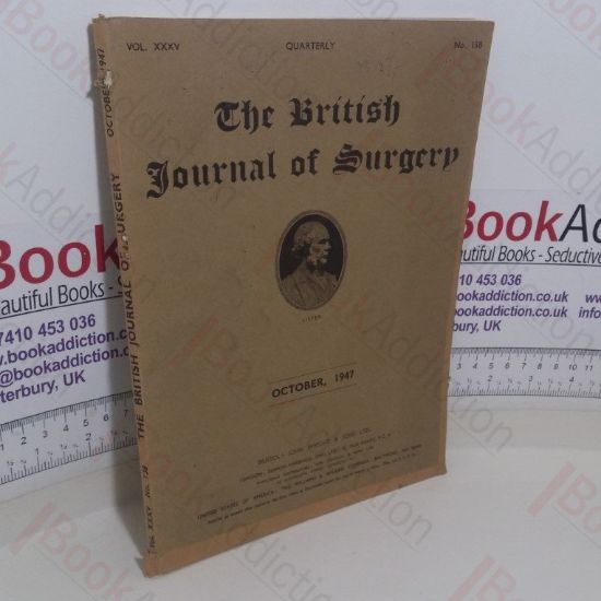 Picture of The British Journal of Surgery (Volume XXXV, No. 138, October 1947)