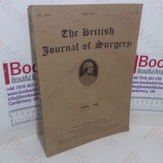 Picture of The British Journal of Surgery (Volume XXXIII, No. 131, January 1946)