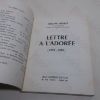 Picture of Lettre a l'AdorÃ©e (1979-1980) (Signed and Inscribed)
