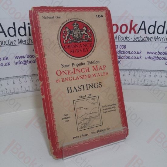 Picture of New Popular Edition: One Inch Map; Hastings (Ordnance Survey; Sheet 184)