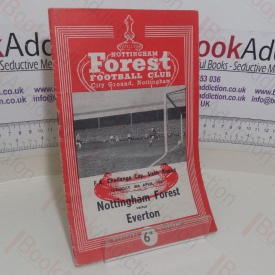 Picture of Football Official Programme, Nottingham Forest versus Everton, FA Challenge Cup, Saturday 8th April 1967