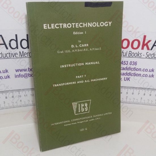 Picture of Electrotechnology: Edition 1 (Part 7, Transformers and  A C Machinery)