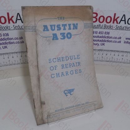 Picture of The Austin A30 Schedule of Repair Charges
