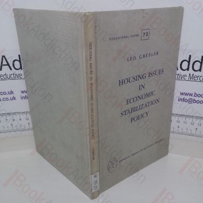 Picture of Housing Issues in Economic Stabilization Policy (Occasional Paper No. 72)