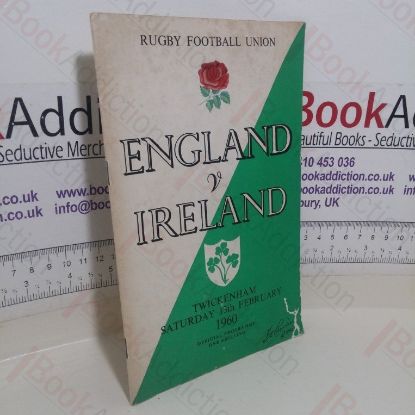 Picture of Rugby Football Union Official Programme: England versus Ireland, Twickenham 13th February 1960