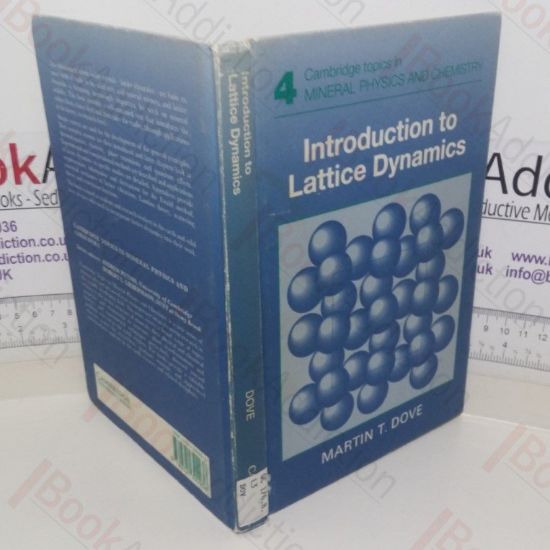 Picture of Introduction to Lattice Dynamics (Cambridge Topics in Mineral Physics and Chemistry series, No. 4)