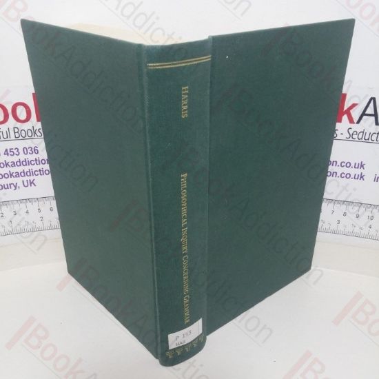 Picture of Hermes, or a Philosophical Inquiry Concerning Universal Grammar