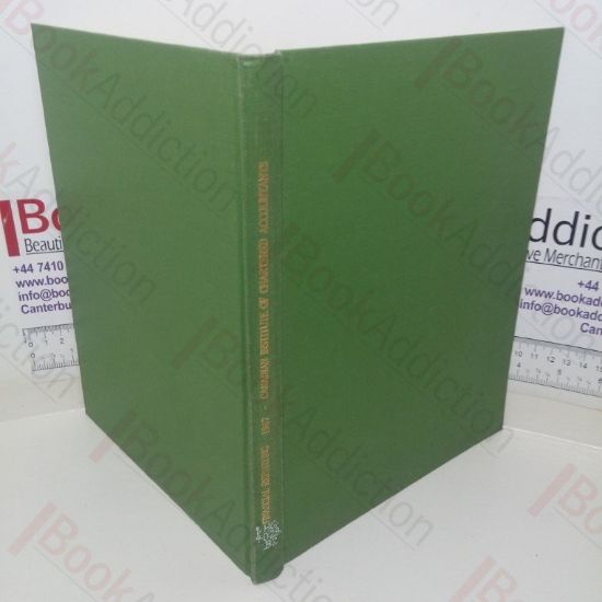 Picture of Financial Reporting in Canada, Seventh Edition, 1967