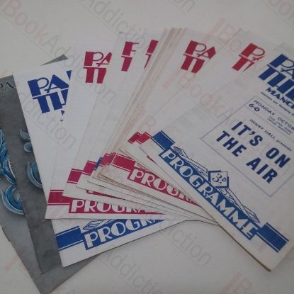 Picture of Selection of Programmes for Performances at the Palace Theatre, Manchester from the late 1940s and early 1950s
