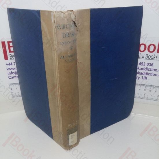 Picture of A History of Early Eighteenth Century Drama, 1700-1750